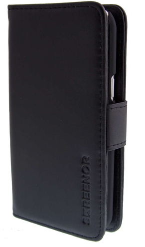 Screenor Smart, iPhone 7 - Wallet Case, Black
