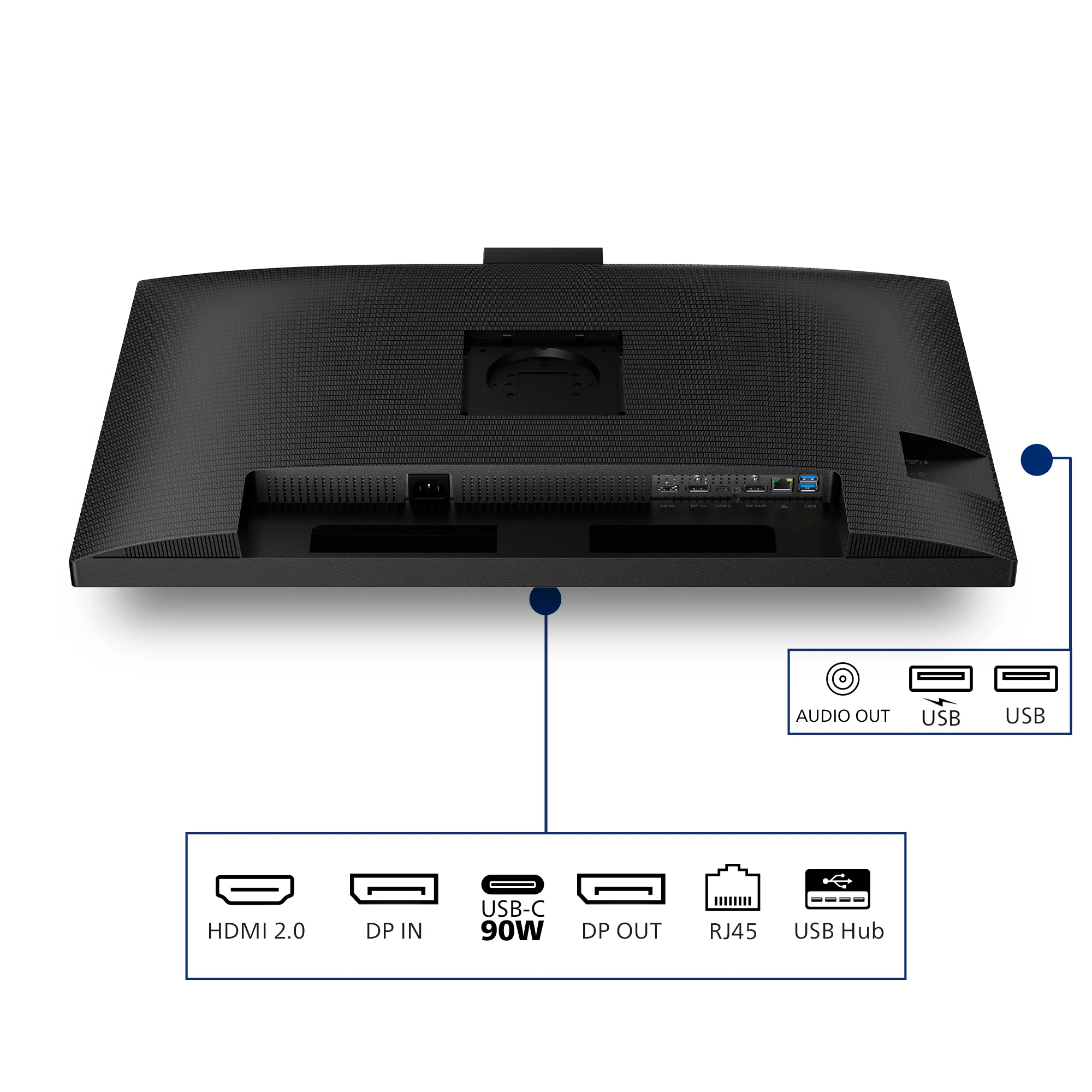 Philips 32B2U3601H/00 31.5" QHD, IPS Monitor with USB-C hub Philips 32B2U3601H/00 31.5" QHD, IPS Monitor with USB-C hub