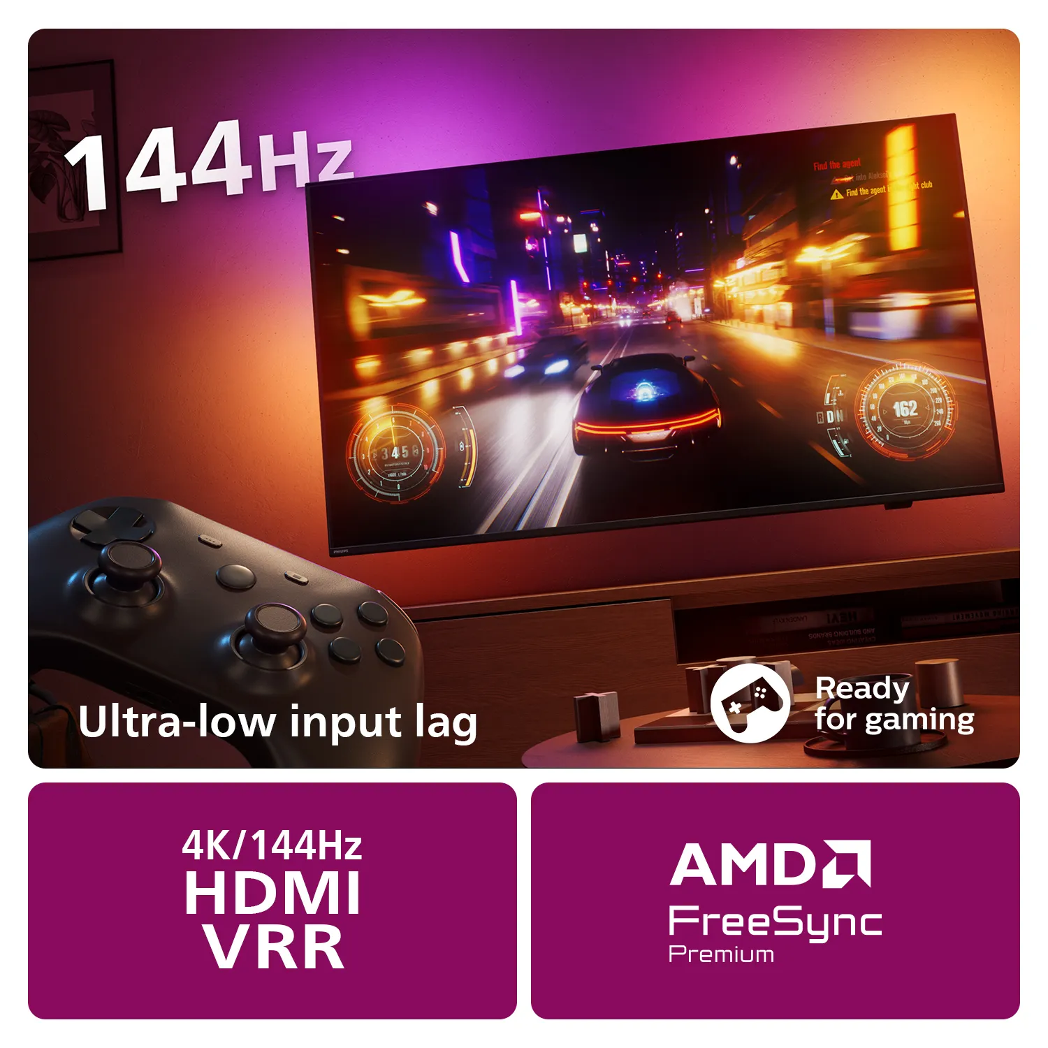 Philips The One 55&quot; PUS8949, 4K LED 144Hz Titan OS Ambilight TV