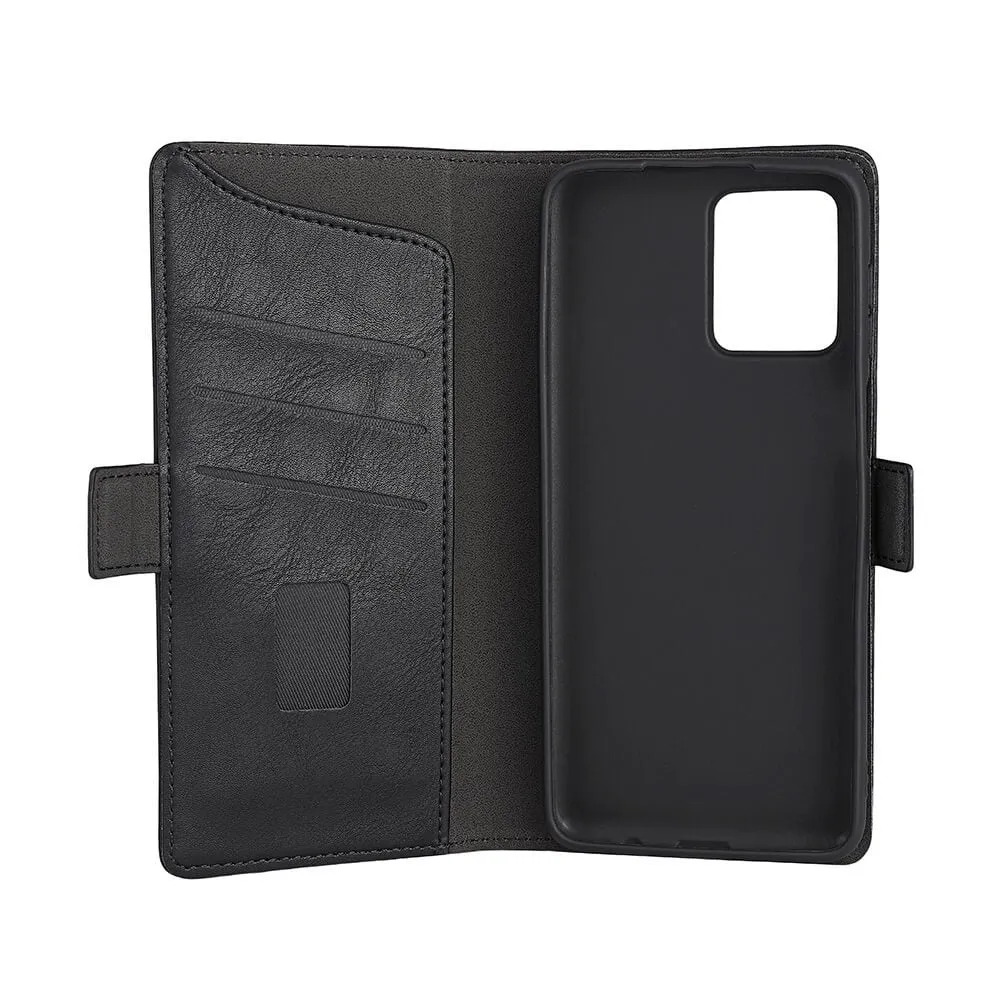 GEAR Wallet, Moto G54 - pl&aring;nboksfodral, Svart