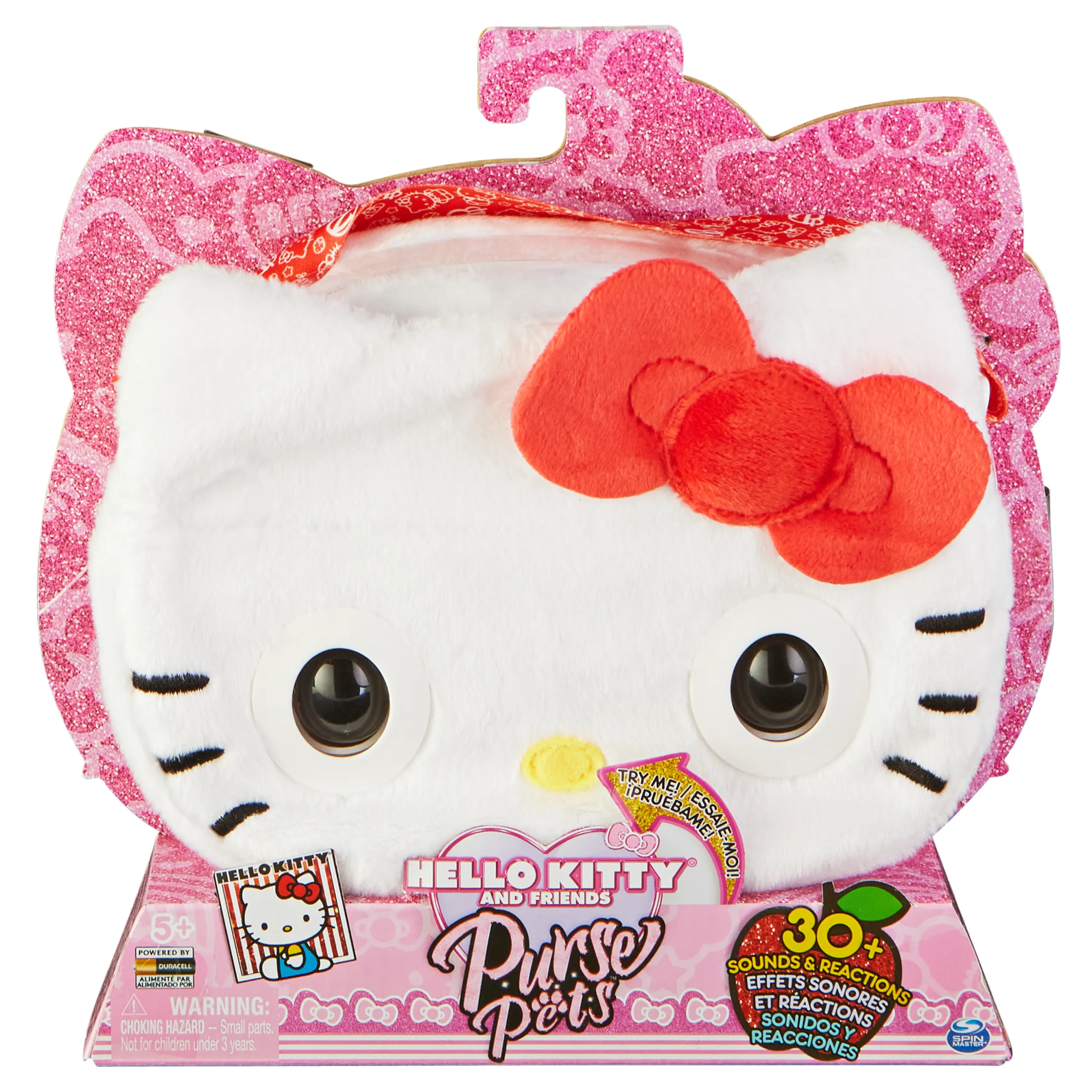 Spin Master Purse Pets - Hello Kitty, bag (white/red)