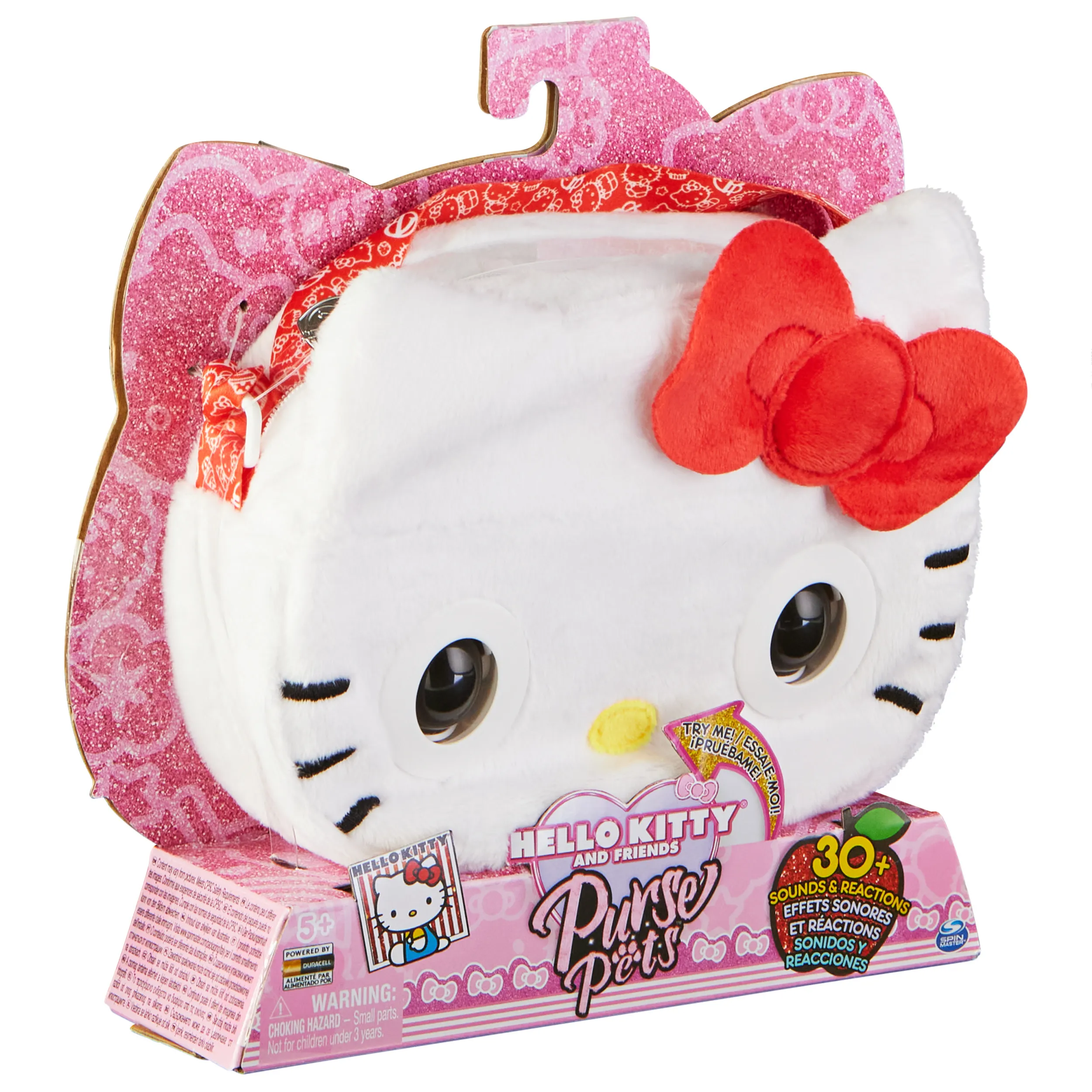 Spin Master Purse Pets - Hello Kitty, bag (white/red)