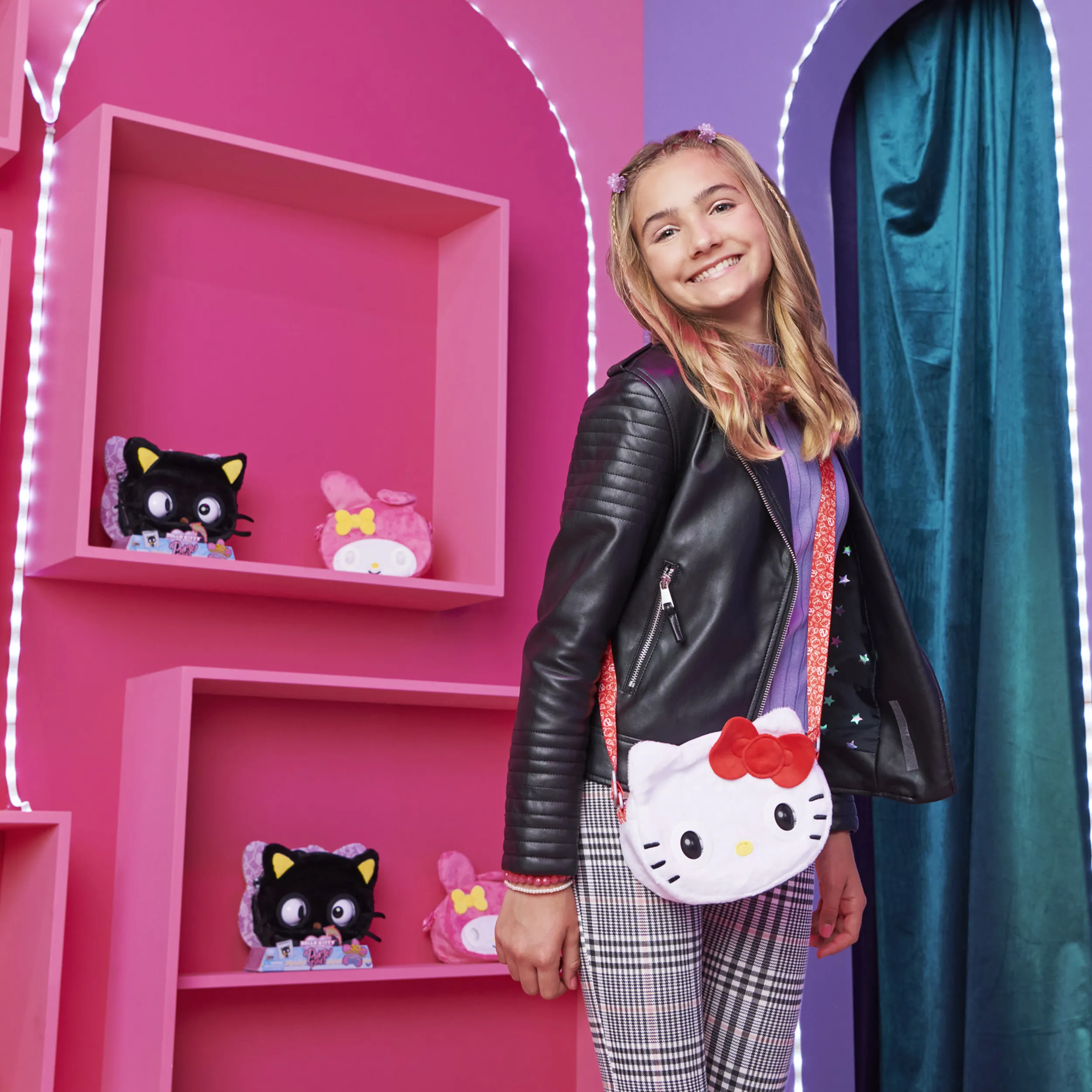 Spin Master Purse Pets - Hello Kitty, bag (white/red)