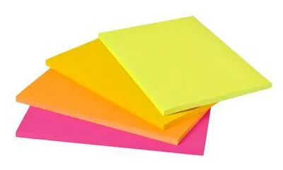 Post-it SS-Notes 98,4x149 Meeting ass. neon (4)