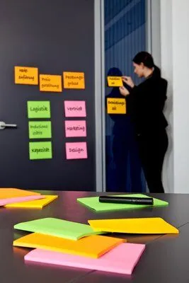 Post-it SS-Notes 98,4x149 Meeting ass. neon (4)