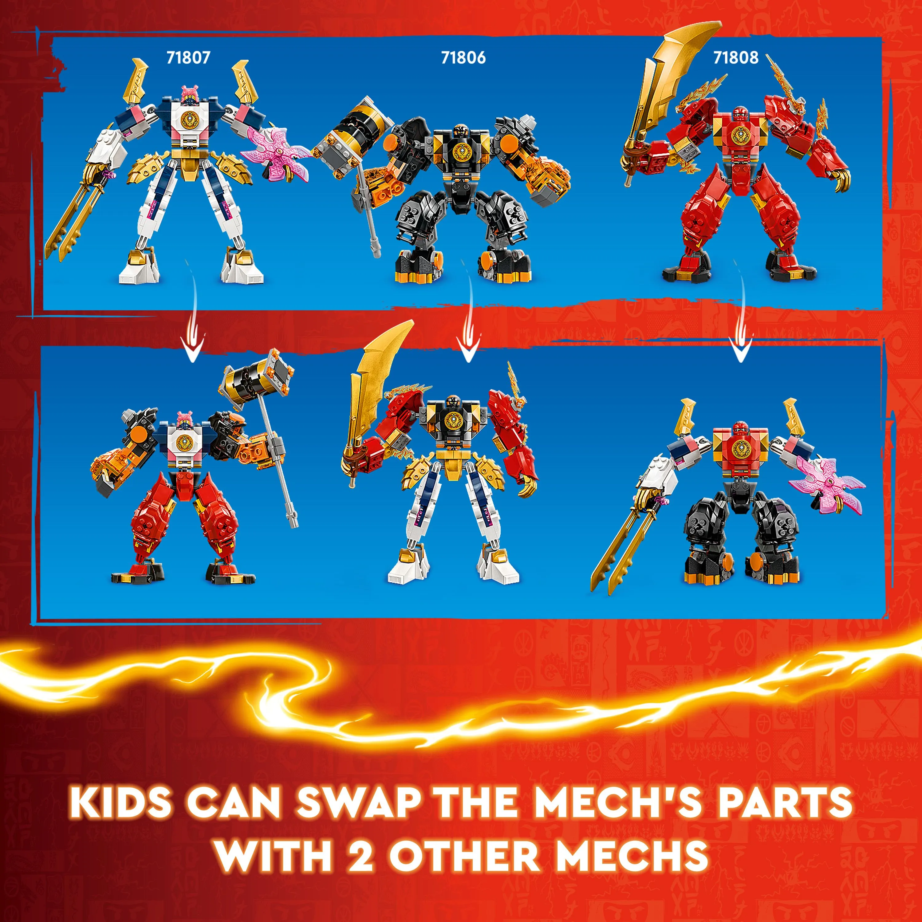 LEGO Ninjago Soran tekniikkaelementti-robotti 71807