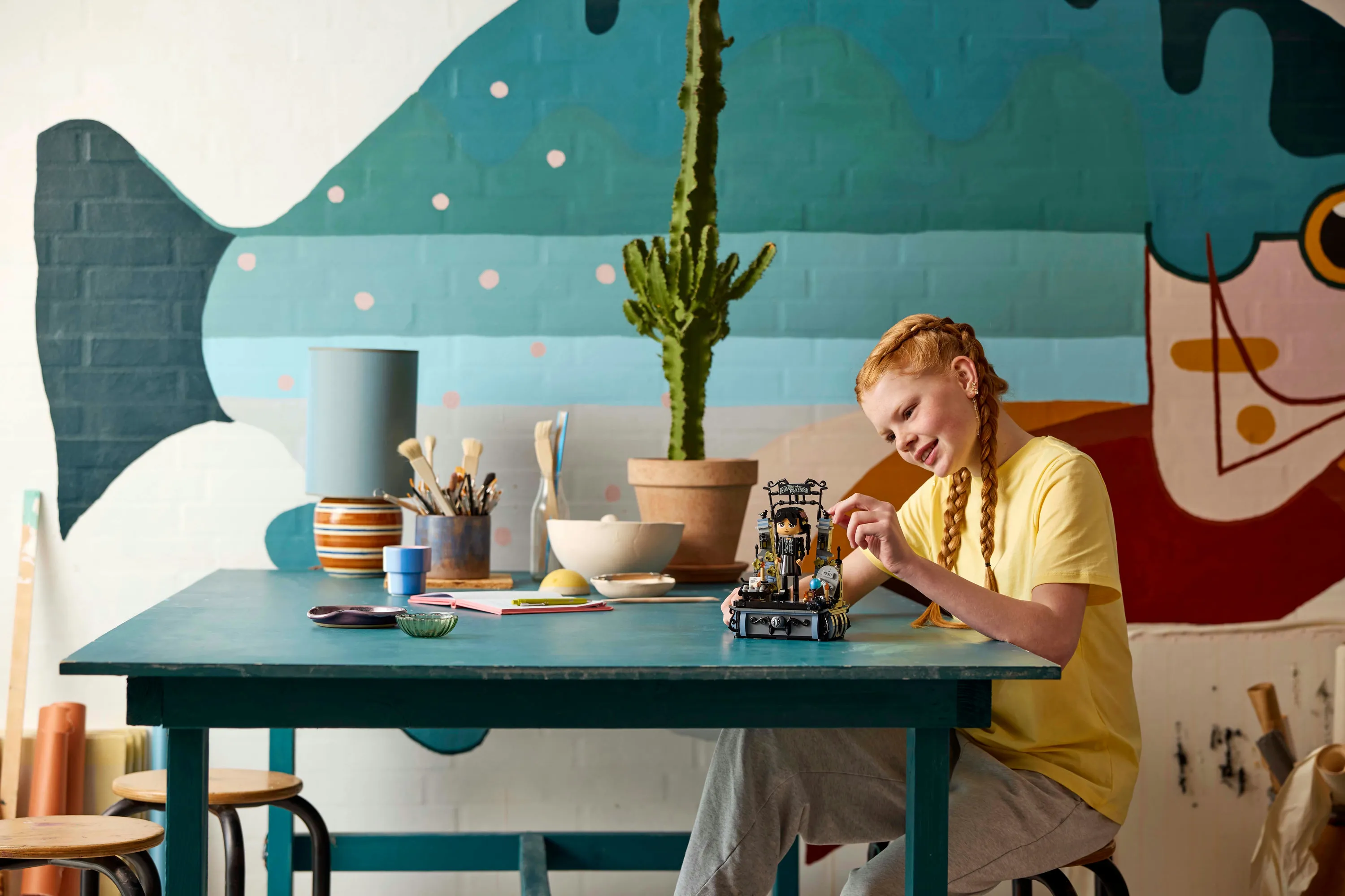 LEGO Wednesday Wednesday Addams Figure 76780