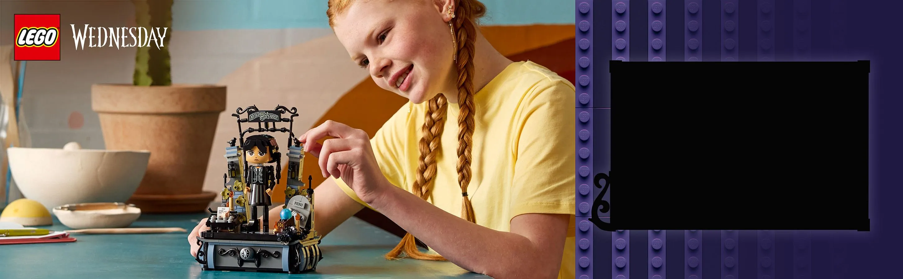 LEGO Wednesday Wednesday Addams Figure 76780