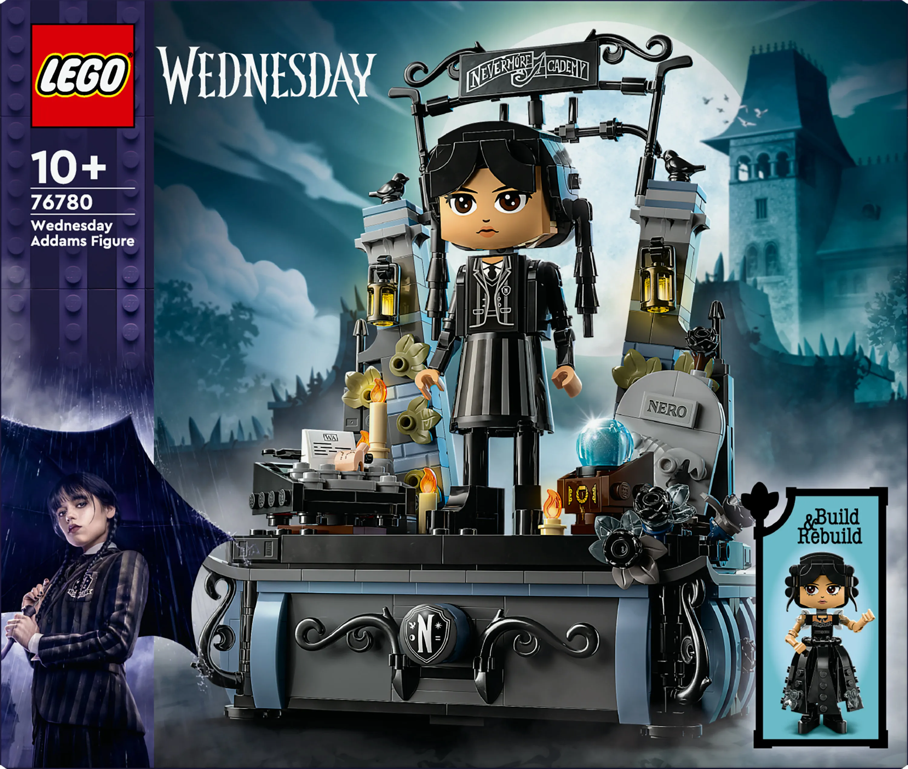 LEGO Wednesday Wednesday Addams Figure 76780