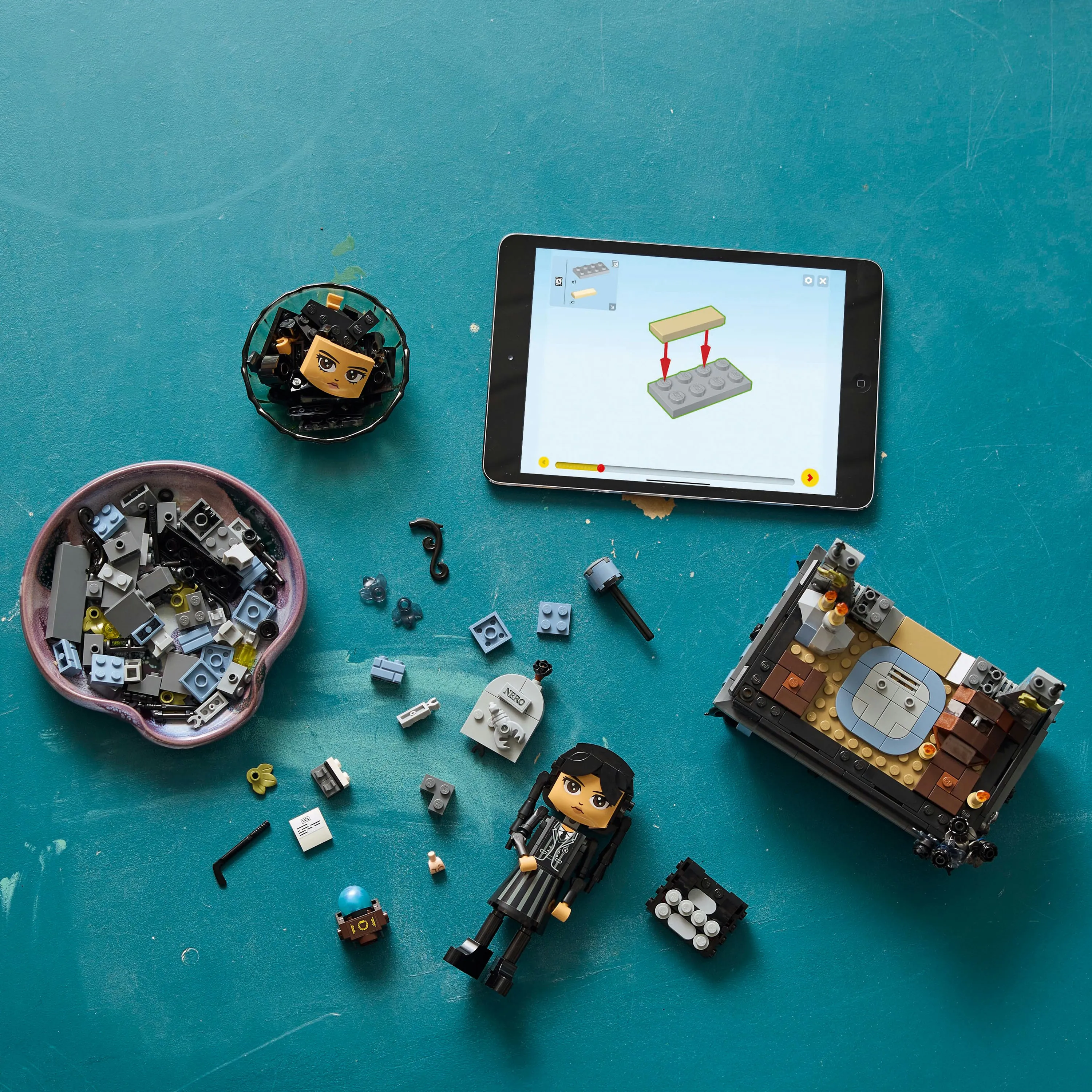 LEGO Wednesday Wednesday Addams Figure 76780