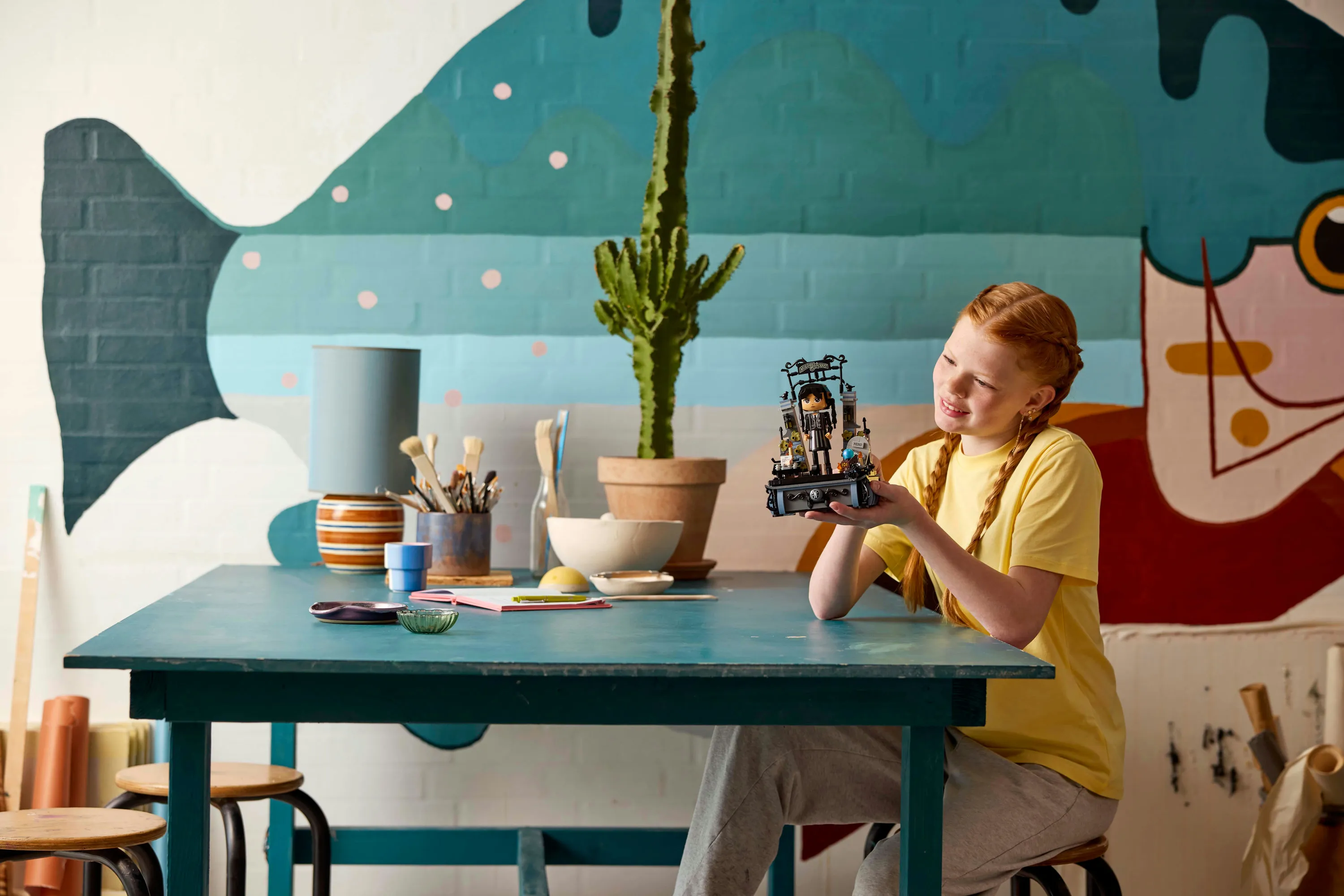 LEGO Wednesday Wednesday Addams Figure 76780