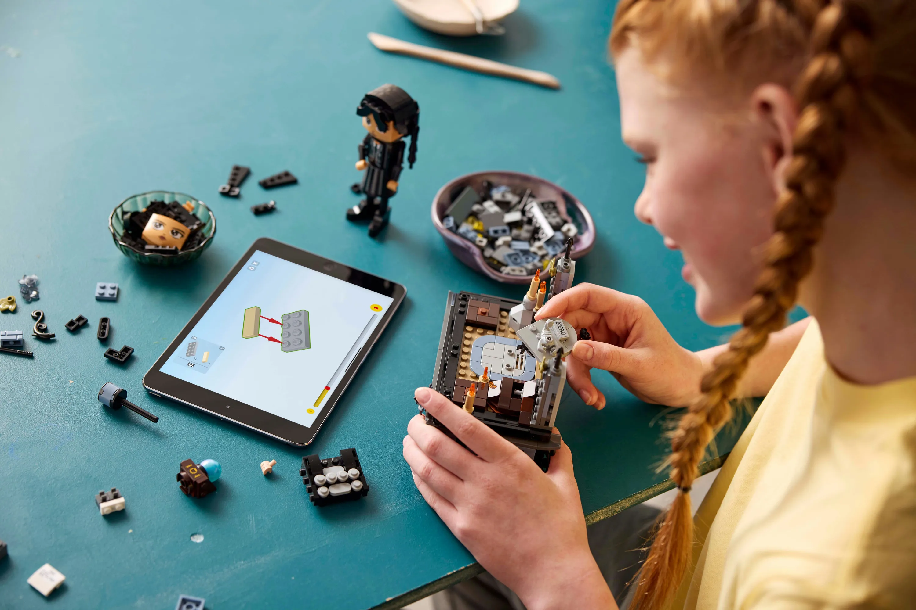 LEGO Wednesday Wednesday Addams Figure 76780