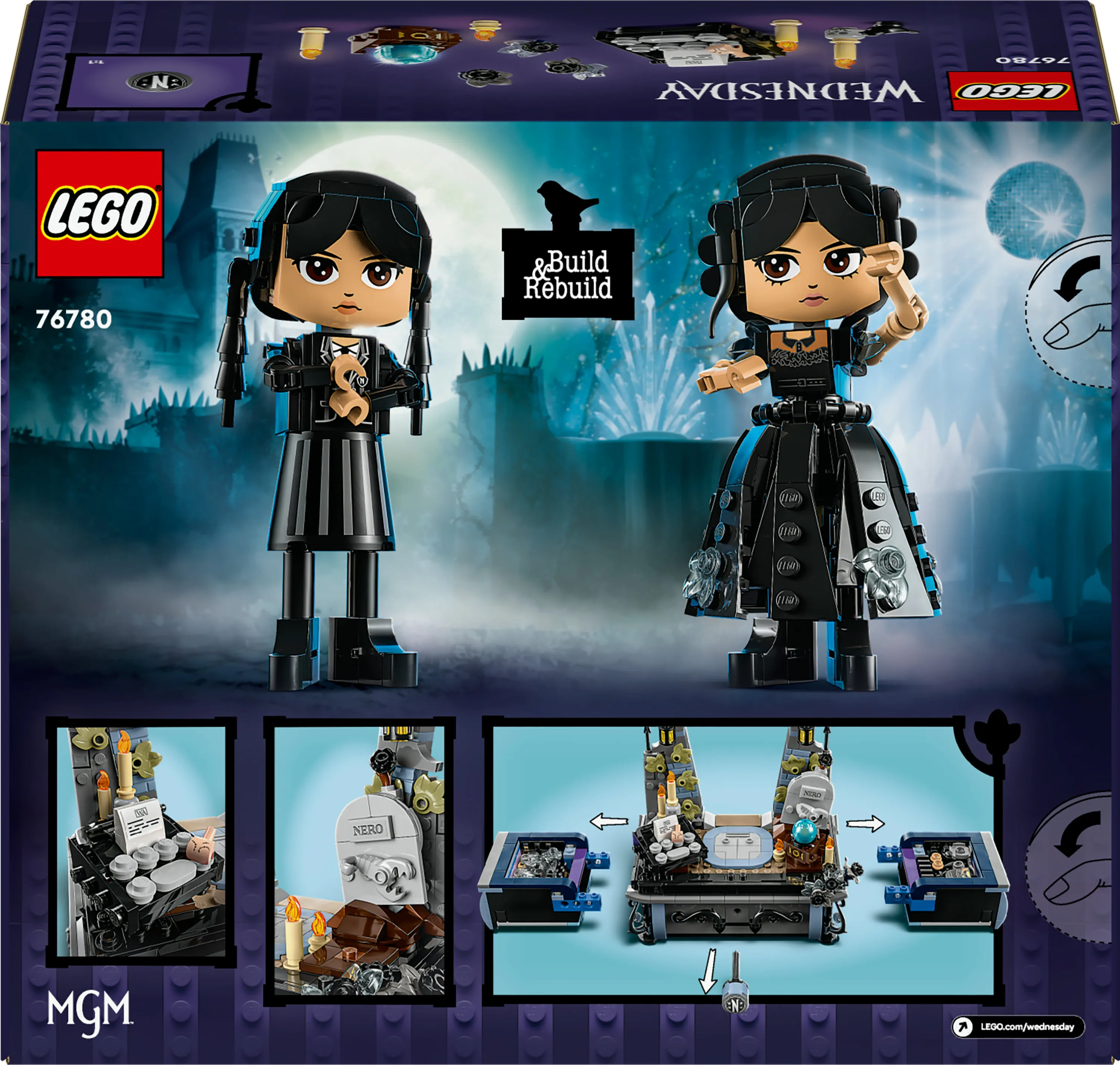 LEGO Wednesday Wednesday Addams Figure 76780
