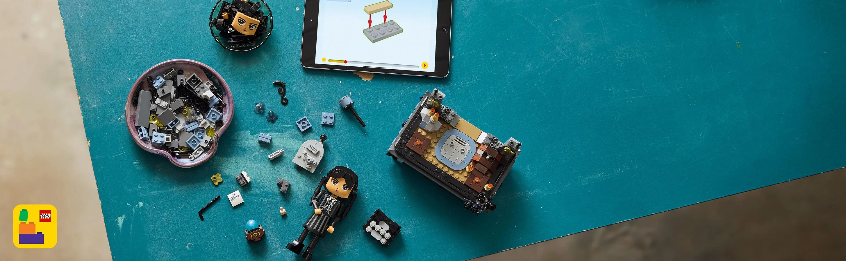 LEGO Wednesday Wednesday Addams Figure 76780