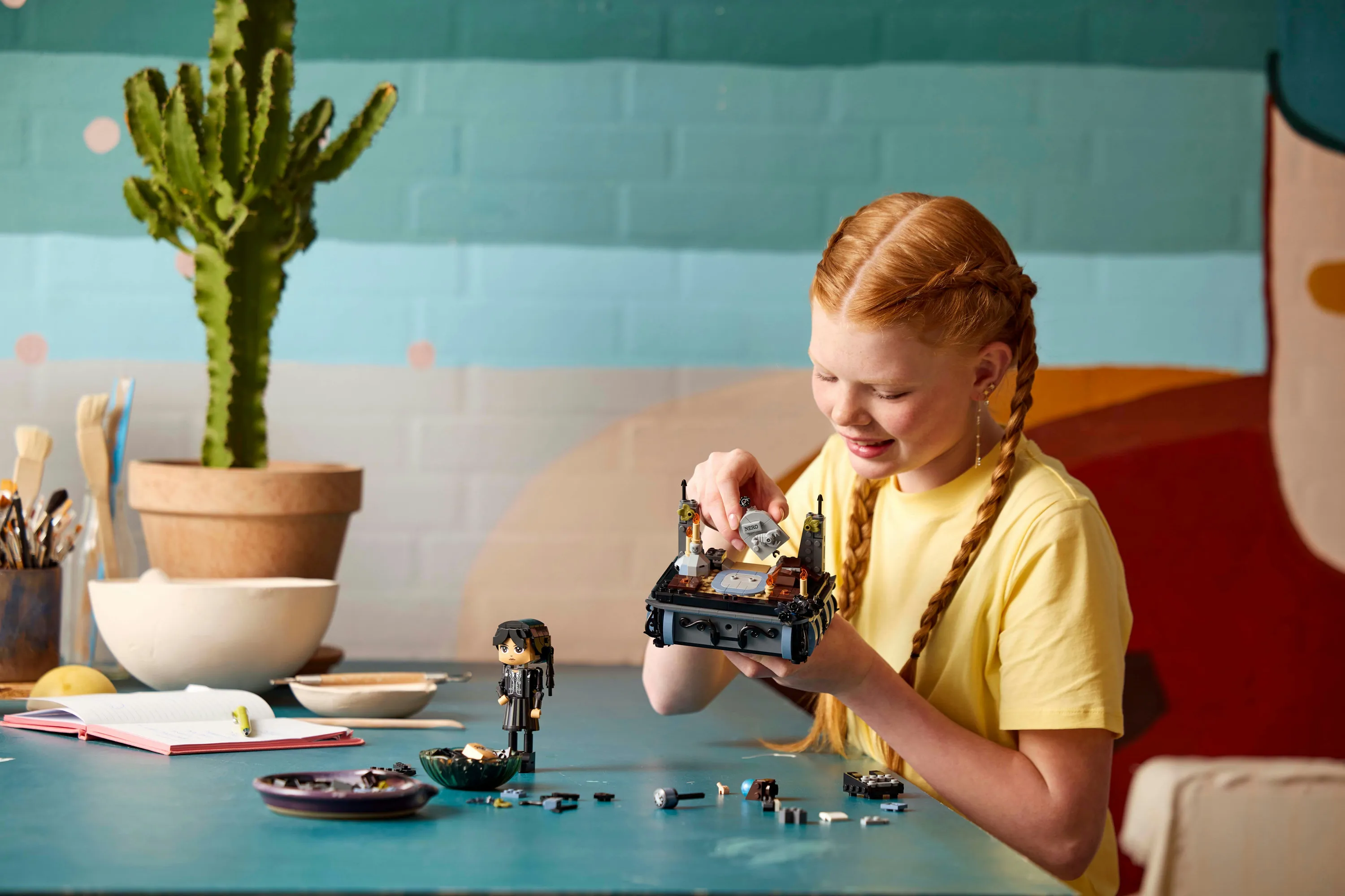 LEGO Wednesday Wednesday Addams Figure 76780