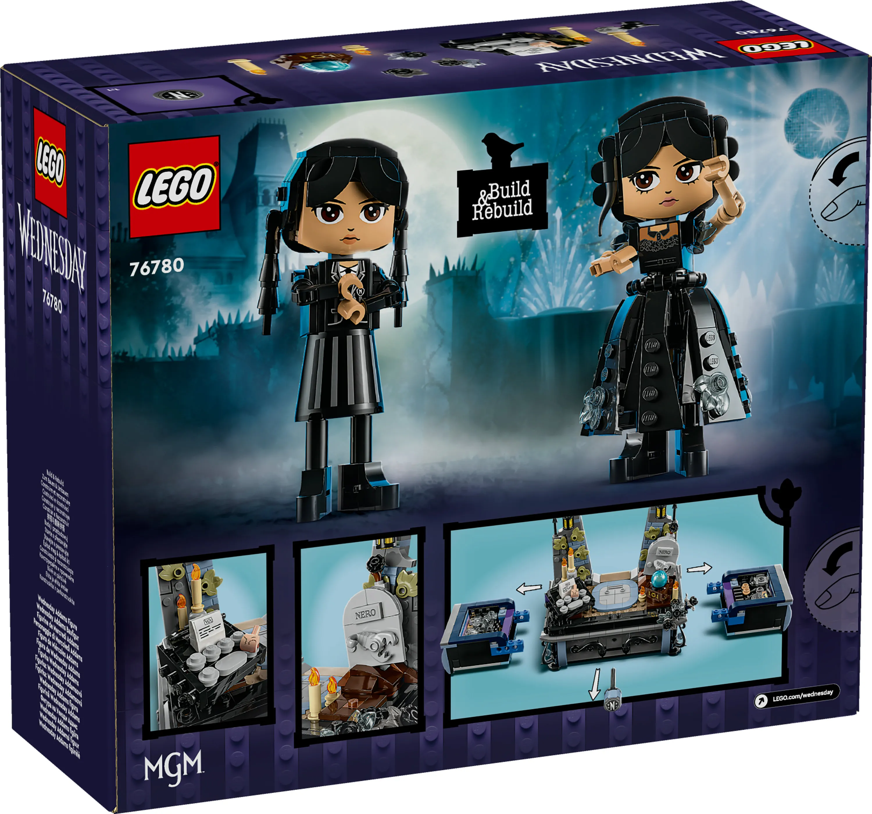LEGO Wednesday Wednesday Addams Figure 76780