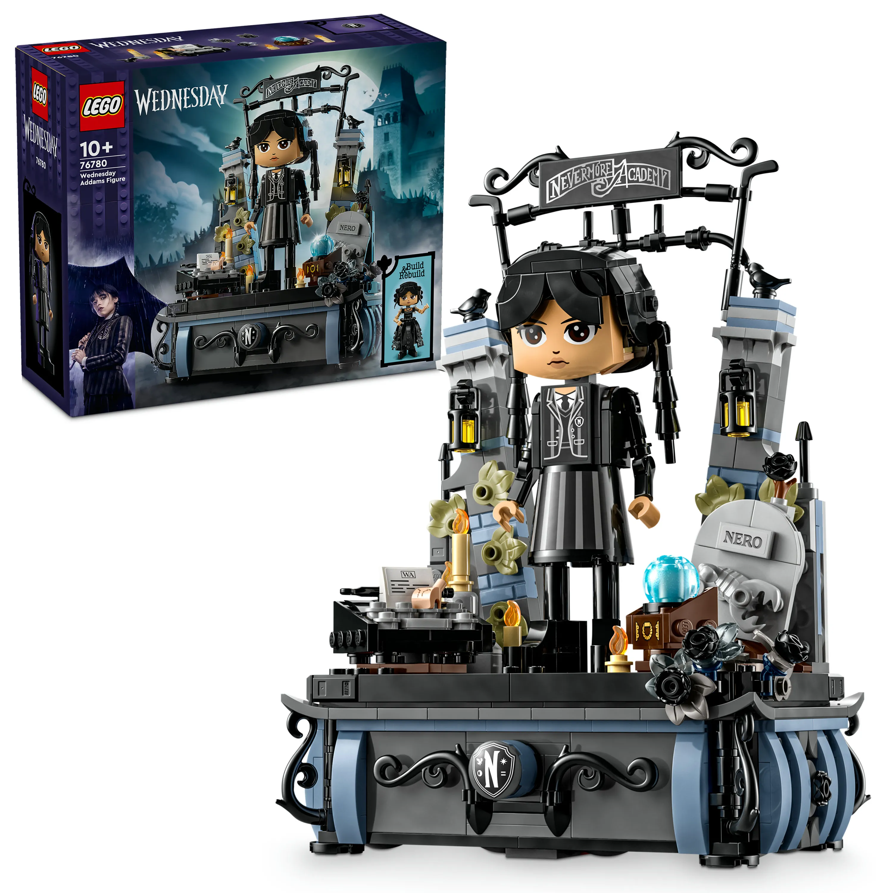 LEGO Wednesday Wednesday Addams Figure 76780