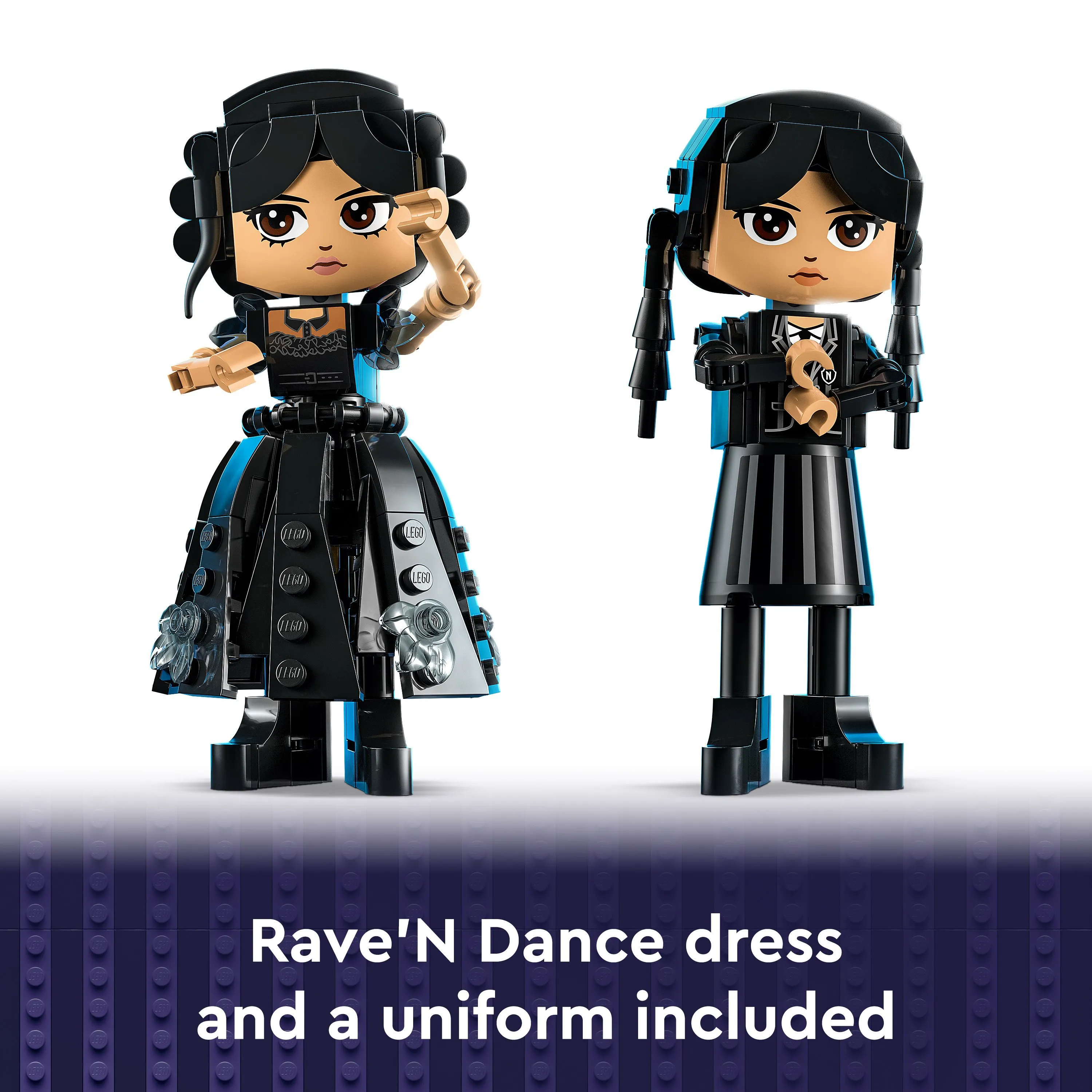 LEGO Wednesday Wednesday Addams Figure 76780