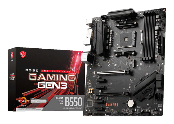 MSI MPG B550 GAMING GEN3 ATX - motherboard