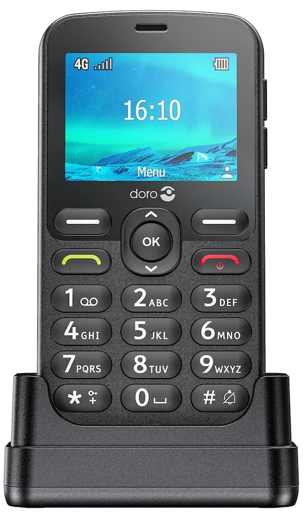 Doro 1881 4G - mobile phone, Black