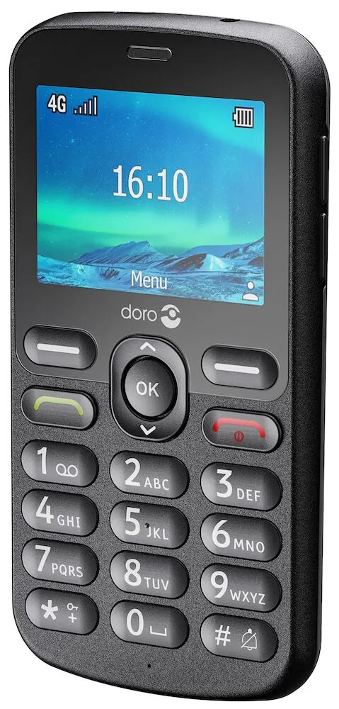 Doro 1881 4G - mobile phone, Black