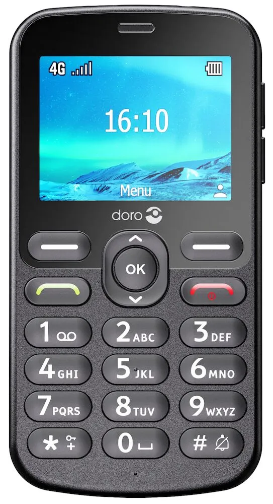 Doro 1881 4G - mobile phone, Black
