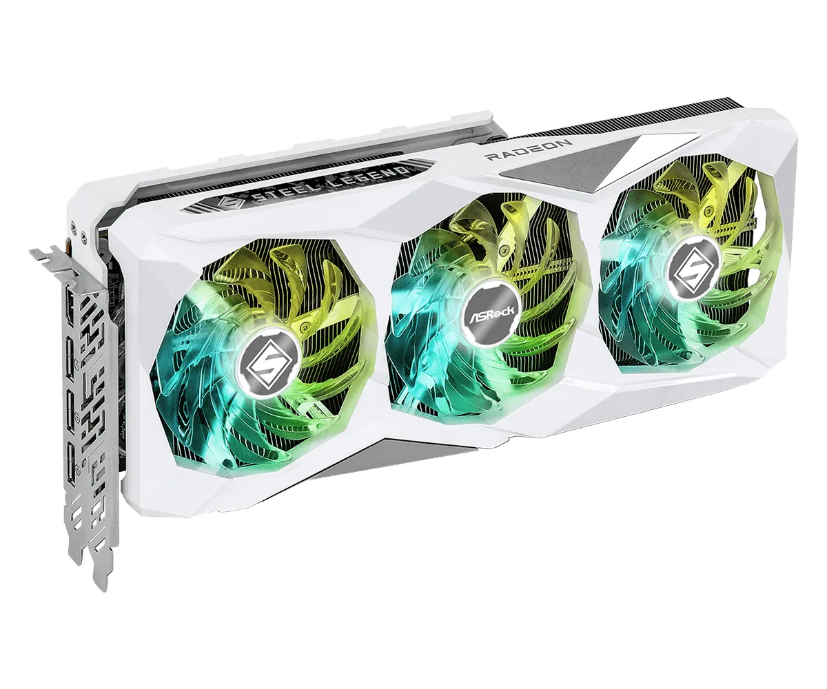 ASrock Radeon RX 7800 XT Steel Legend 16 Gt -n&auml;yt&ouml;nohjain