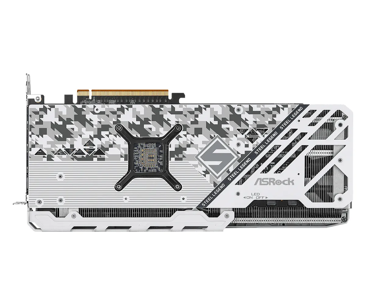 ASrock Radeon RX 7800 XT Steel Legend 16 Gt -n&auml;yt&ouml;nohjain