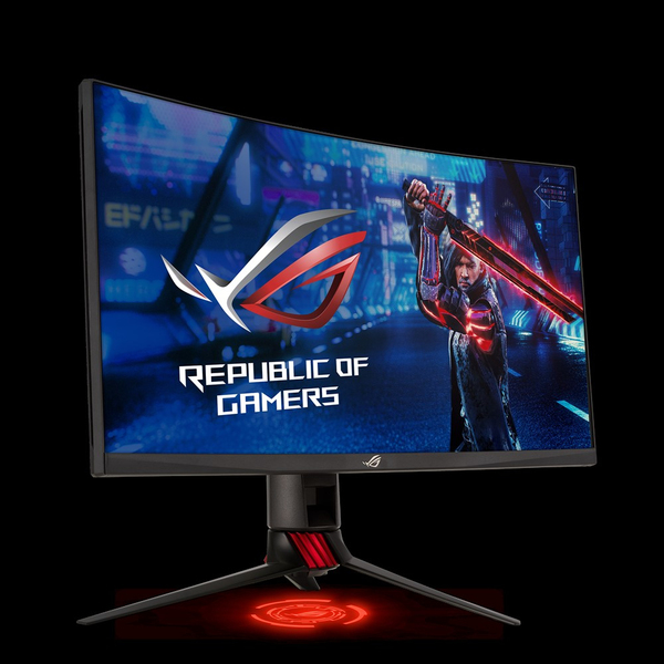 Asus 27&quot; ROG Strix XG27WQ, QHD, VA -kaareva pelin&auml;ytt&ouml;