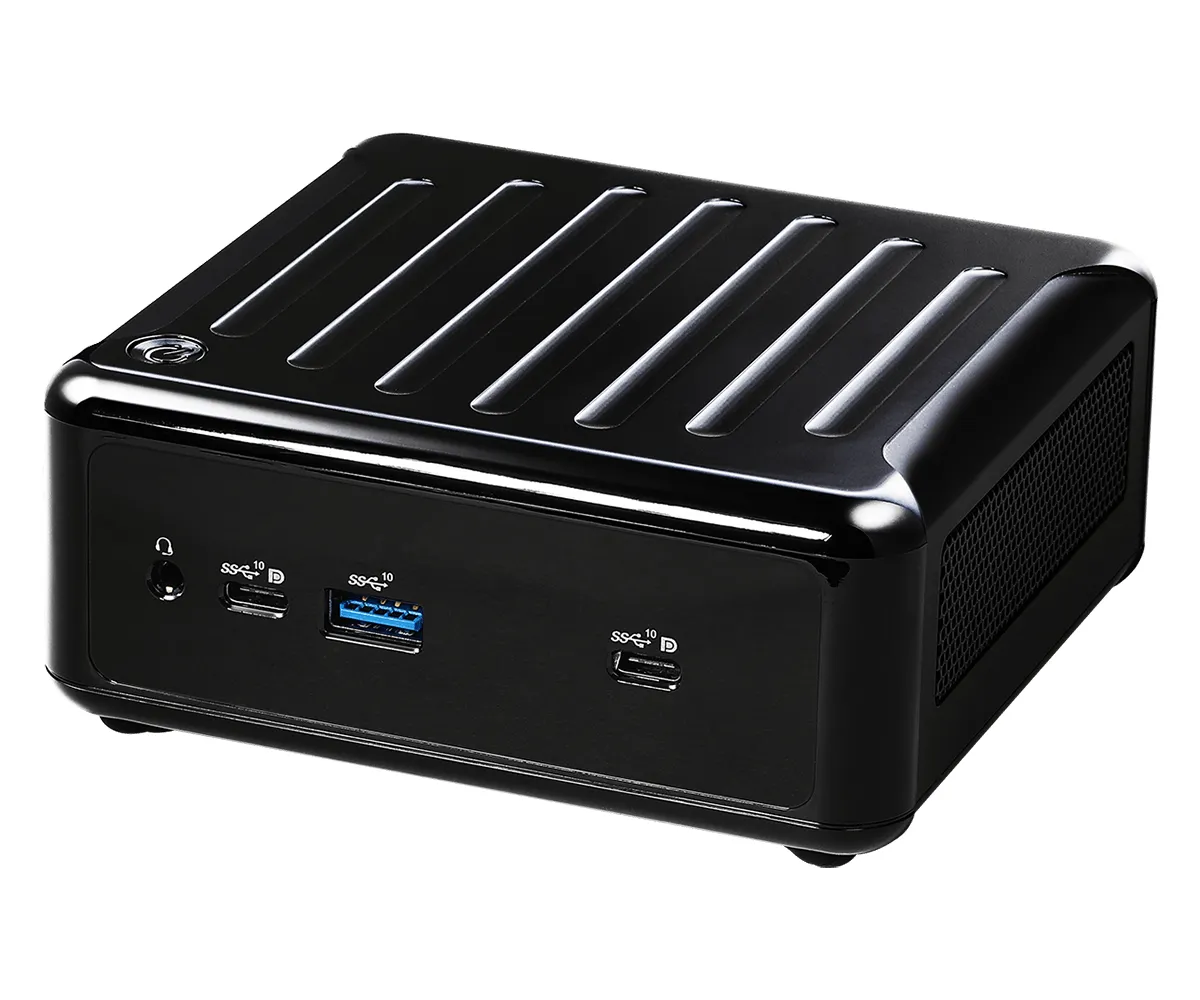 ASRock NUC-Box-1115G4 i3-1115G4, FreeDOS -minitietokonerunko, musta