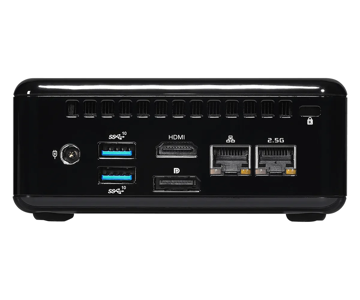 ASRock NUC-Box-1115G4 i3-1115G4, FreeDOS -minitietokonerunko, musta