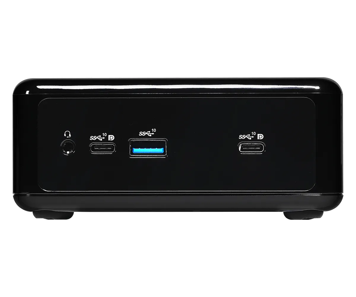 ASRock NUC-Box-1115G4 i3-1115G4, FreeDOS -minitietokonerunko, musta