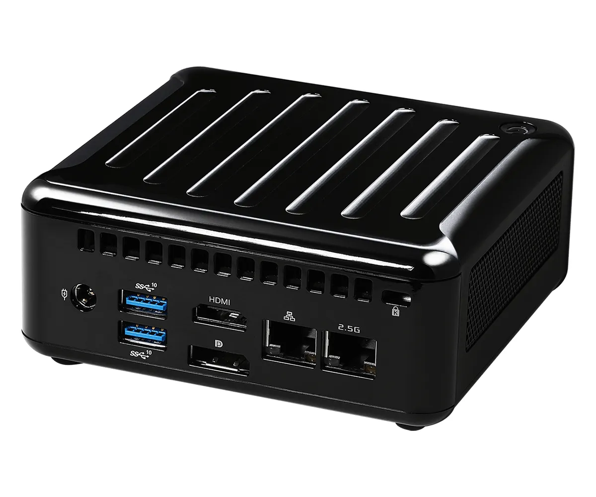 ASRock NUC-Box-1115G4 i3-1115G4, FreeDOS -minitietokonerunko, musta