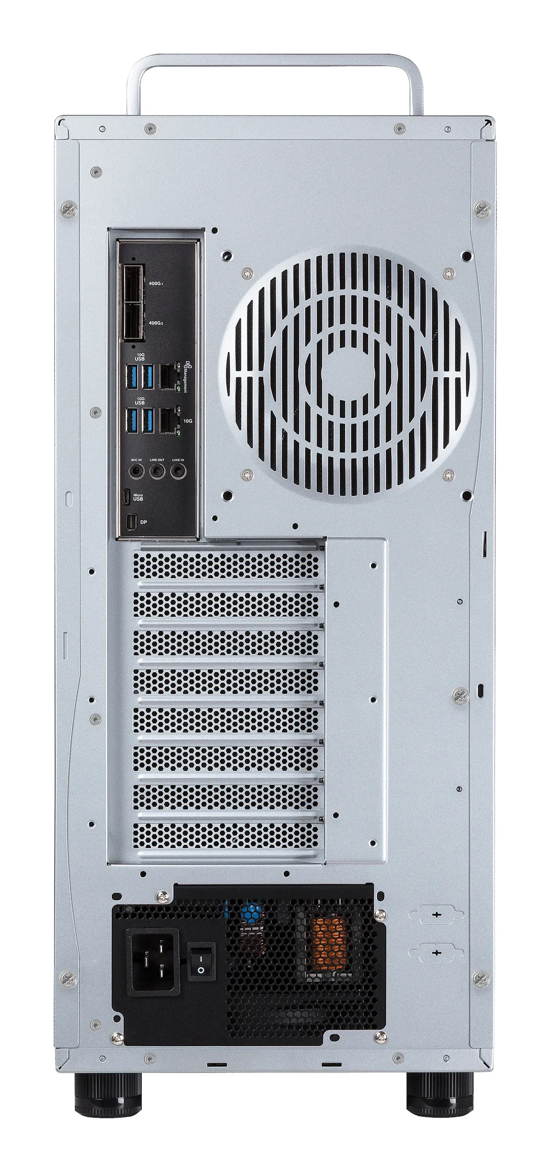ASUS DGX Station PRO ET900NG3 72-Core NVIDIA Grace, 748GB, 8TB, Ubuntu Linux Workstation, Tower, Black, Grey
