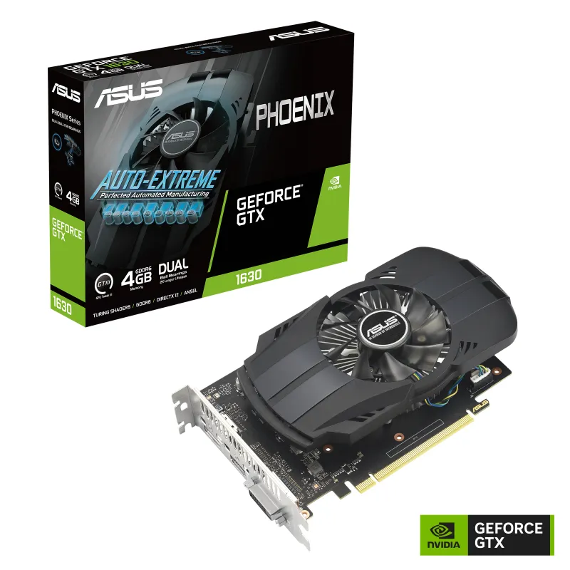 Asus GeForce GTX 1630 Phoenix Evo 4 Gt -n&auml;yt&ouml;nohjain