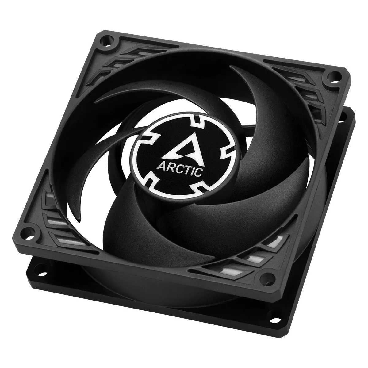 ARCTIC P8 Silent DC Fan, Fluid Dynamic Bearing, 80mm, 5-pack, Black