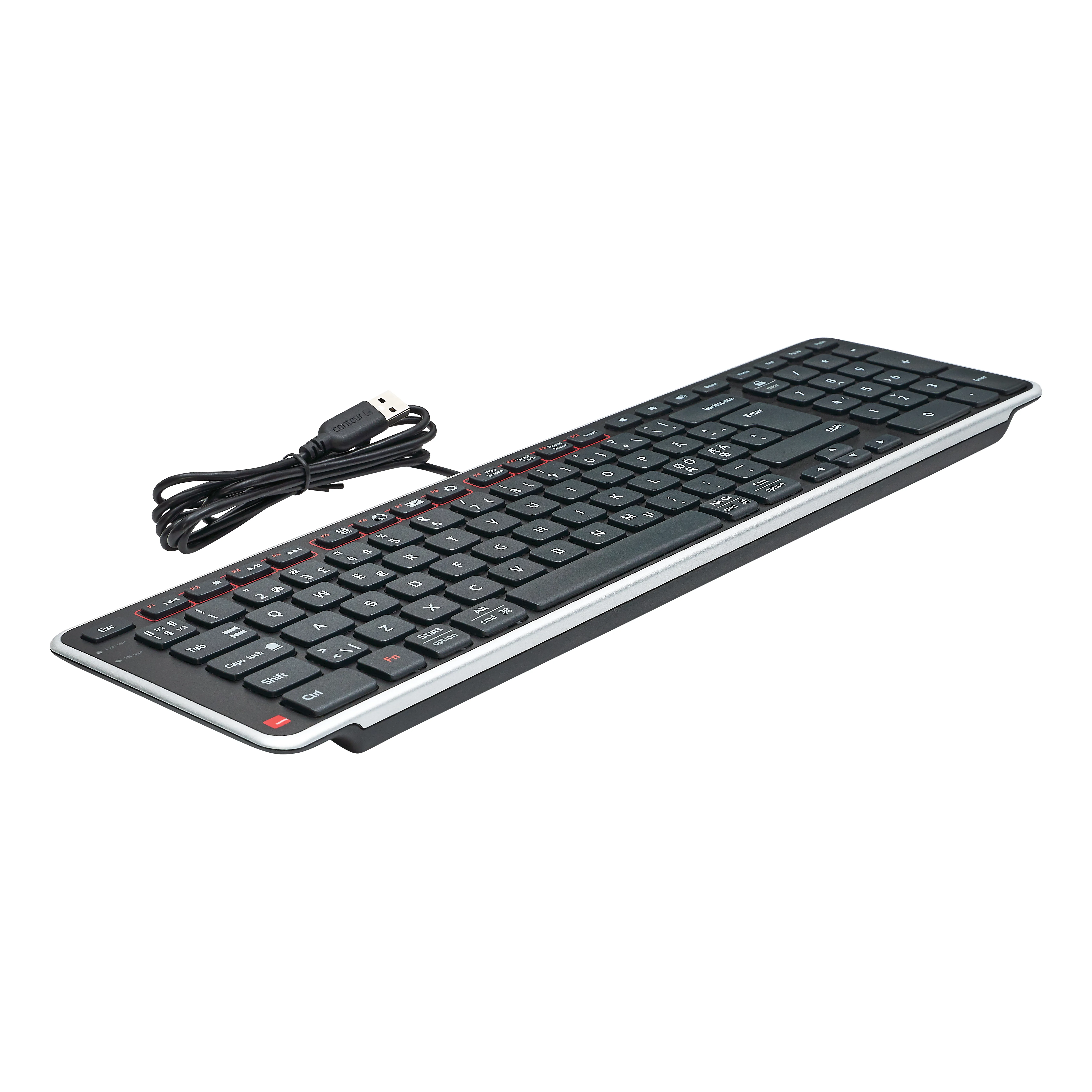 Contour Balance - keyboard, Black Contour Balance - keyboard, Black