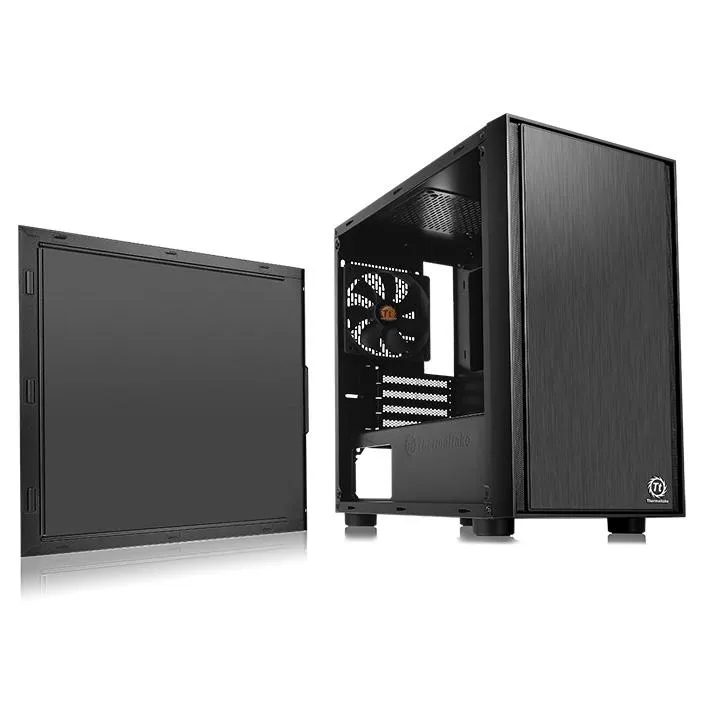 Thermaltake Versa H17 - Microtower chassi, Svart