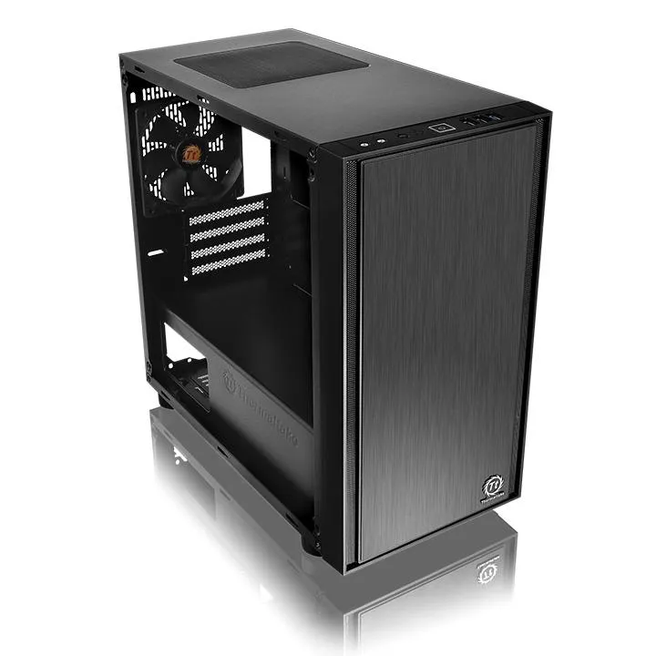Thermaltake Versa H17 - Microtower chassi, Svart