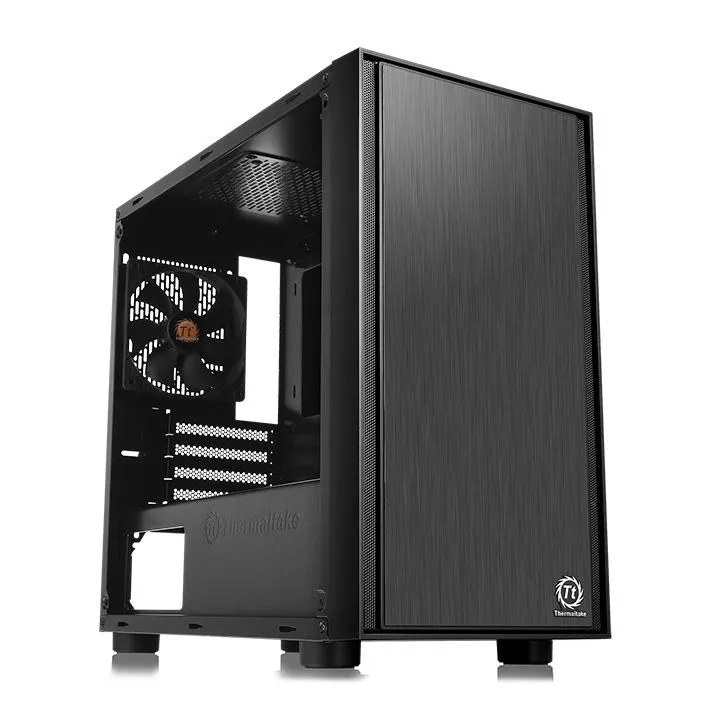 Thermaltake Versa H17 - Microtower chassi, Svart
