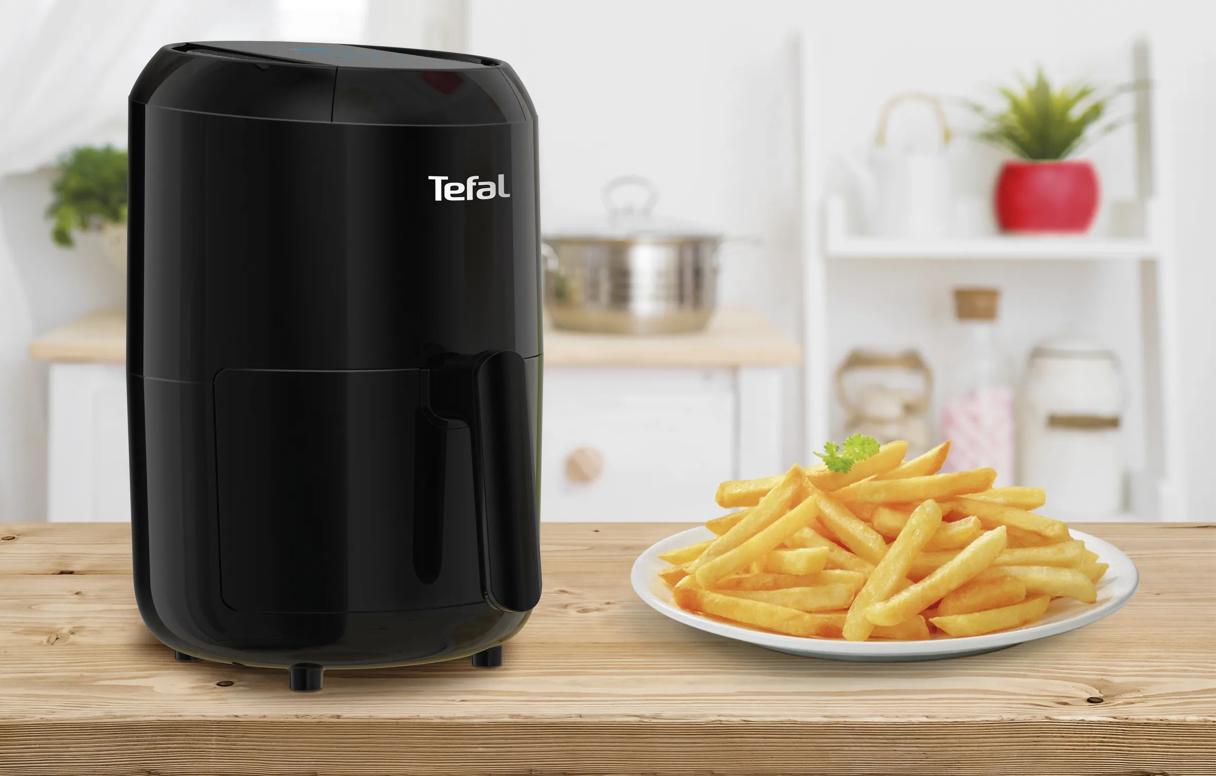 Tefal Easy Fry Compact Digital - airfryer, svart, 1.6l