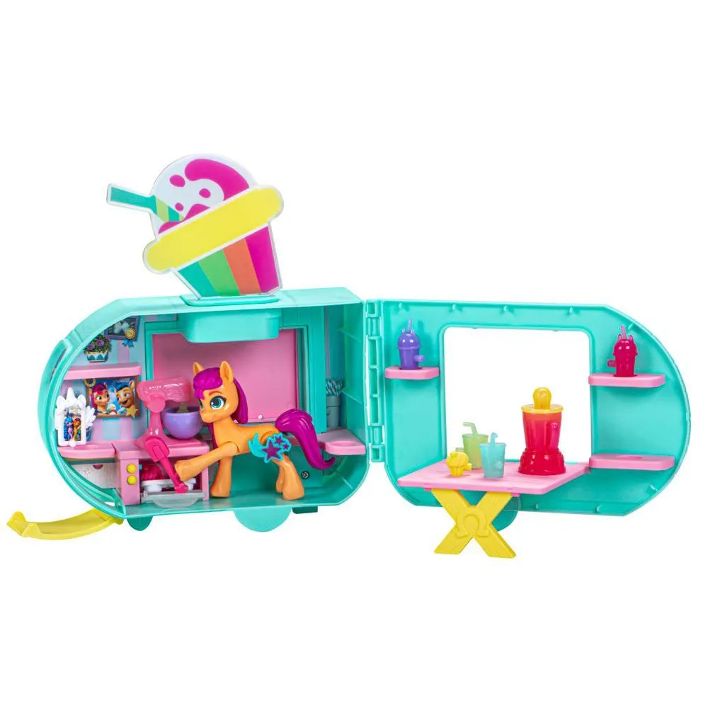 Hasbro My Little Pony Sunny Starscout Smoothie Truck Toy Vehicle