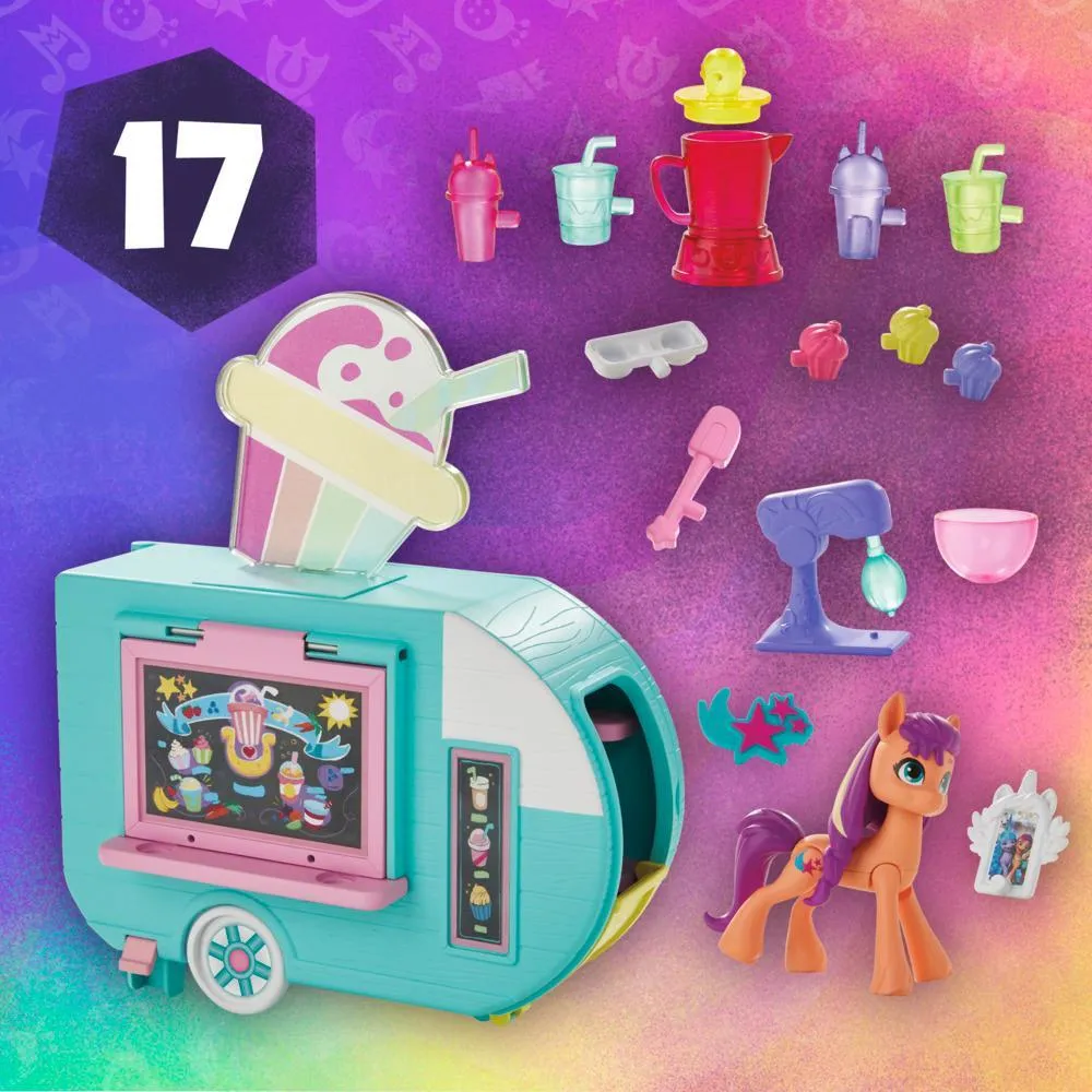 Hasbro My Little Pony Sunny Starscout Smoothie Truck Toy Vehicle