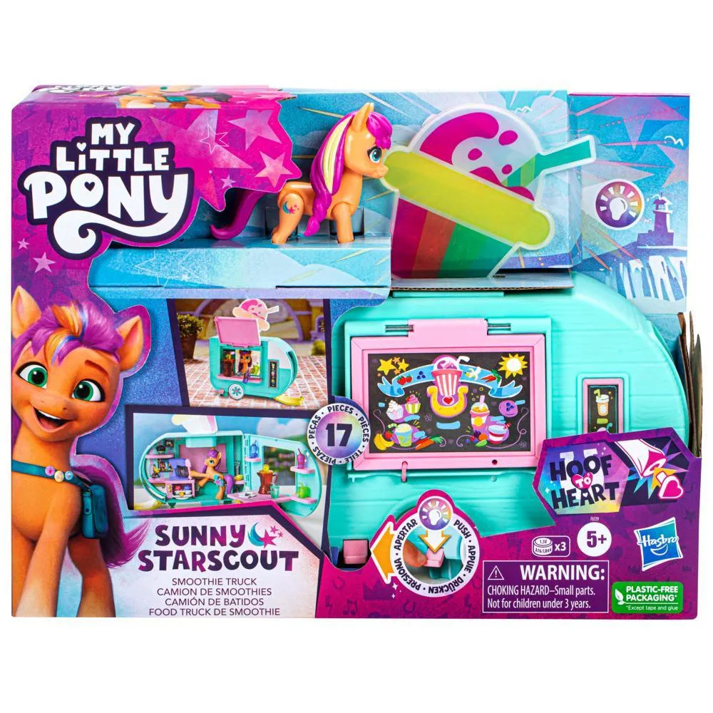Hasbro My Little Pony Sunny Starscout Smoothie Truck Toy Vehicle