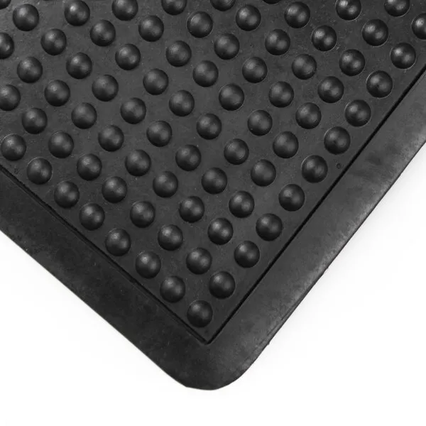 Doortex anti-fatigue mat rubber 90x150 cm black