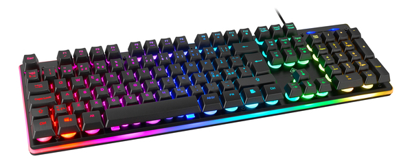 (Bargains) Deltaco Gaming GAM-021 RGB - gaming keyboard, Membrane, black