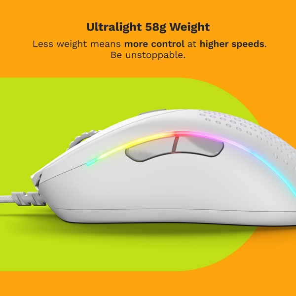 Glorious Model D 2 - gaming mouse, matte white