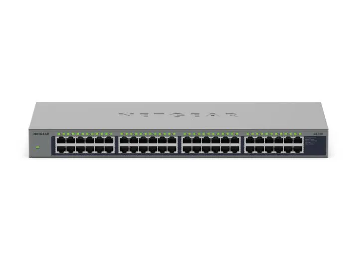 Netgear GS748 48-Port Gigabit Ethernet Unmanaged - switch