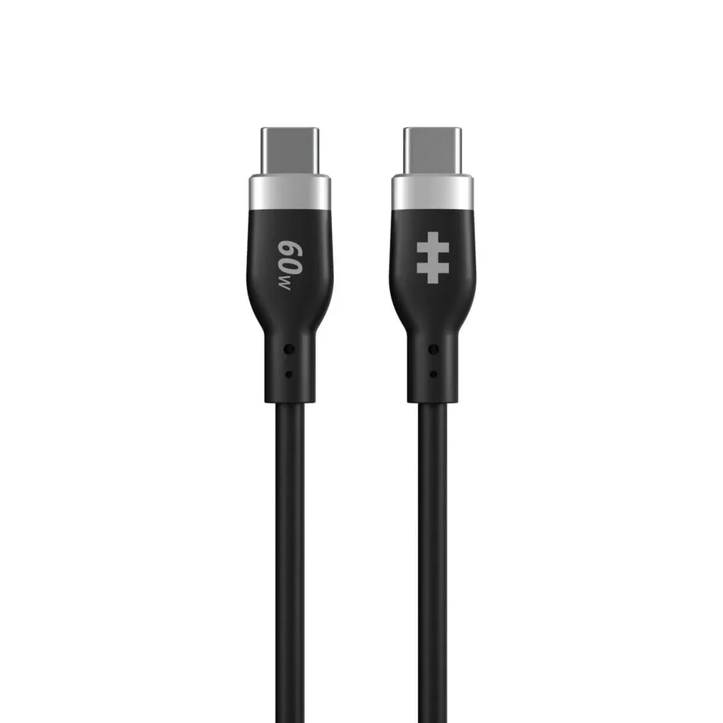 Hyper HyperJuice USB-C - USB-C 60W - cable, Black, 1.5m