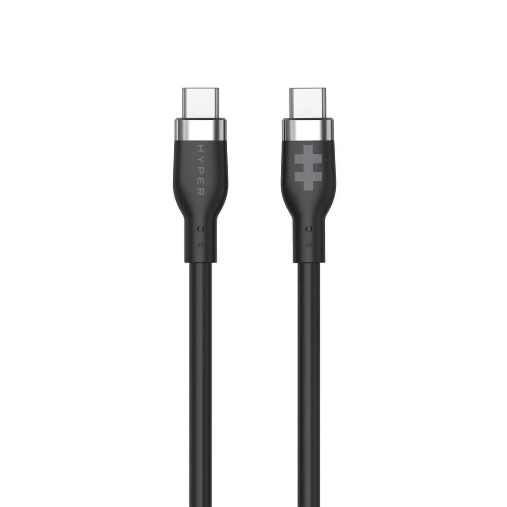 Hyper HyperJuice USB-C - USB-C 60W - cable, Black, 1.5m